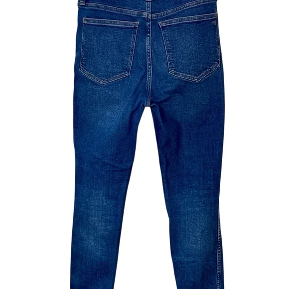 MADEWELL High Rise Skinny Jeans Size 28 Petite - Picture 5 of 6